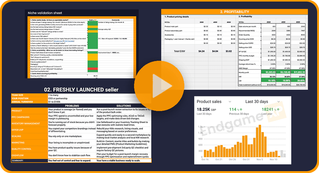Amazon FBA Endgame XP Masterclass video